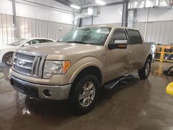 Ford salvage cars for sale: 2012 Ford F150 Supercrew