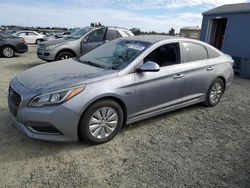 Salvage cars for sale from Copart Antelope, CA: 2016 Hyundai Sonata Hybrid