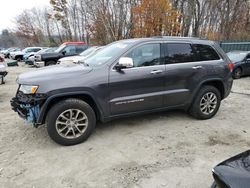 Jeep salvage cars for sale: 2015 Jeep Grand Cherokee Limited