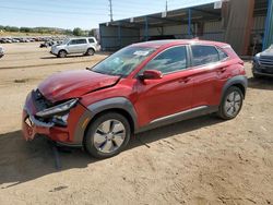 Hyundai Kona salvage cars for sale: 2021 Hyundai Kona Limited