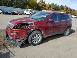 Jeep Vehiculos salvage en venta: 2017 Jeep Cherokee Latitude