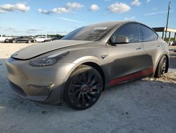 Tesla salvage cars for sale: 2022 Tesla Model Y