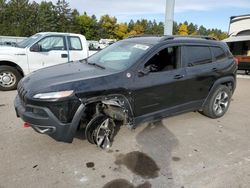 Jeep salvage cars for sale: 2018 Jeep Cherokee Trailhawk