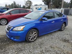 Salvage cars for sale from Copart Graham, WA: 2015 Nissan Sentra S