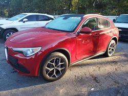 Alfa Romeo Stelvio salvage cars for sale: 2019 Alfa Romeo Stelvio TI