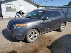 Ford Explorer salvage cars for sale: 2015 Ford Explorer Limited