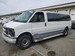 Chevrolet salvage cars for sale: 2001 Chevrolet Express G3500