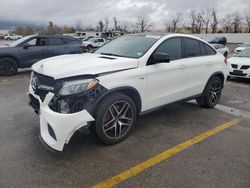 Mercedes-Benz salvage cars for sale: 2018 Mercedes-Benz GLE Coupe 43 AMG