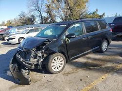 Toyota Sienna xle salvage cars for sale: 2013 Toyota Sienna XLE