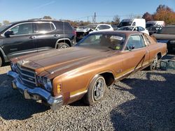 Dodge Charger salvage cars for sale: 1977 Dodge Charger