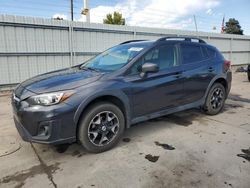 Subaru Crosstrek salvage cars for sale: 2018 Subaru Crosstrek Premium