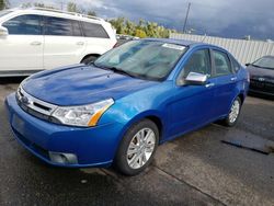 Ford Focus salvage cars for sale: 2010 Ford Focus SEL