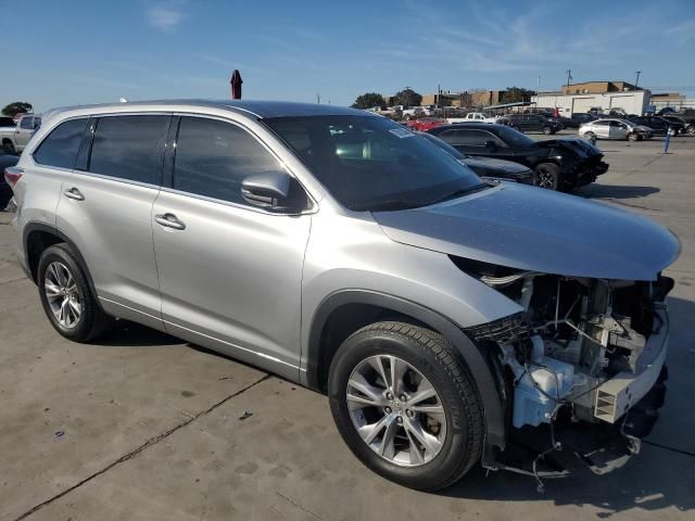 2015 Toyota Highlander LE