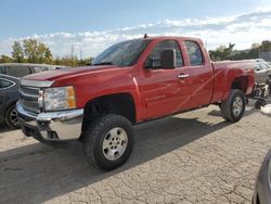 Chevrolet Silverado k1500 lt salvage cars for sale: 2011 Chevrolet Silverado K1500 LT