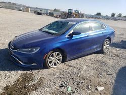 Chrysler 200 Vehiculos salvage en venta: 2015 Chrysler 200 Limited