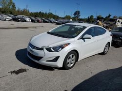 Hyundai Elantra salvage cars for sale: 2015 Hyundai Elantra SE