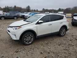 Vehiculos salvage en venta de Copart Candia, NH: 2018 Toyota Rav4 HV Limited