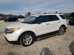 Ford Explorer salvage cars for sale: 2014 Ford Explorer XLT