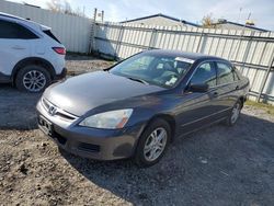 Honda Accord salvage cars for sale: 2007 Honda Accord SE