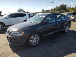 Volkswagen salvage cars for sale: 2017 Volkswagen Jetta S