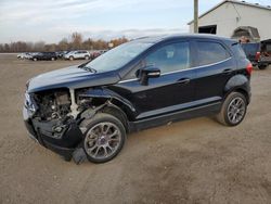 Ford Ecosport salvage cars for sale: 2021 Ford Ecosport Titanium