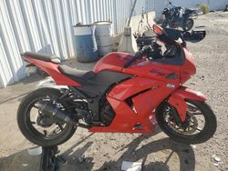 Kawasaki salvage cars for sale: 2009 Kawasaki EX250 J