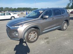 Hyundai Santa fe salvage cars for sale: 2019 Hyundai Santa FE SE