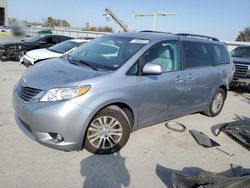 Toyota Sienna xle salvage cars for sale: 2012 Toyota Sienna XLE