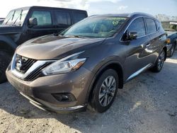 Nissan Murano salvage cars for sale: 2015 Nissan Murano S