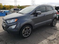 Ford Ecosport salvage cars for sale: 2020 Ford Ecosport Titanium