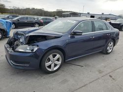 Volkswagen Passat salvage cars for sale: 2014 Volkswagen Passat S