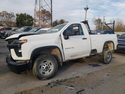 Salvage cars for sale from Copart Dyer, IN: 2021 Chevrolet Silverado C2500 Heavy Duty