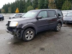 Honda Pilot salvage cars for sale: 2012 Honda Pilot EXL