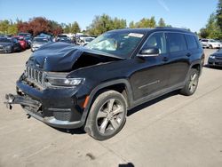 Jeep Grand Cherokee salvage cars for sale: 2021 Jeep Grand Cherokee L Limited