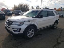 Ford Explorer salvage cars for sale: 2017 Ford Explorer XLT