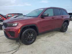 Jeep salvage cars for sale: 2024 Jeep Grand Cherokee Laredo