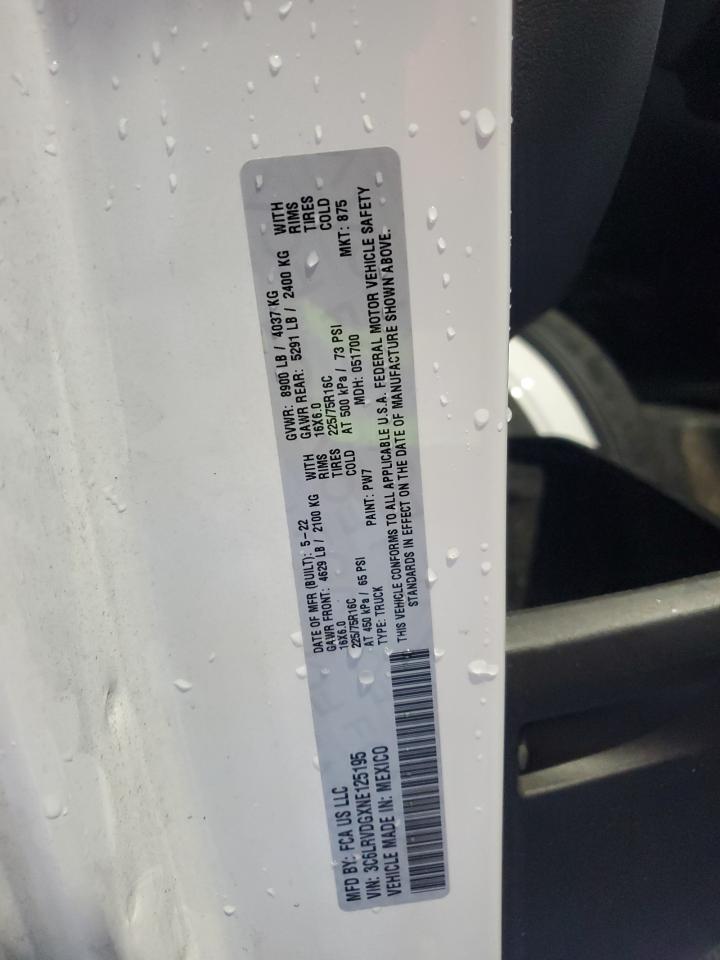 2022 Dodge RAM Promaster 2500 2500 High
