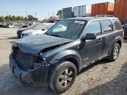 Ford Escape salvage cars for sale: 2008 Ford Escape Limited