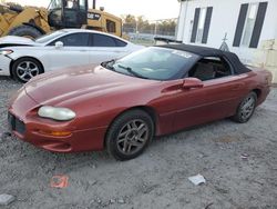 Chevrolet Camaro salvage cars for sale: 2002 Chevrolet Camaro