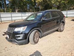 Ford Explorer salvage cars for sale: 2017 Ford Explorer XLT