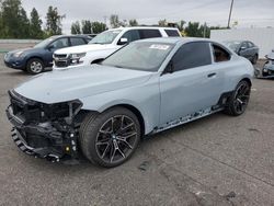 BMW salvage cars for sale: 2024 BMW M2