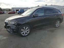 Acura mdx salvage cars for sale: 2016 Acura MDX Advance