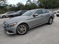 Mercedes-Benz salvage cars for sale: 2015 Mercedes-Benz C 300 4matic