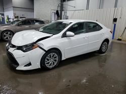 Toyota Corolla l Vehiculos salvage en venta: 2017 Toyota Corolla L