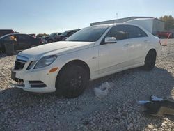 Mercedes-Benz salvage cars for sale: 2012 Mercedes-Benz E 550 4matic