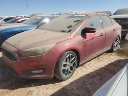 Ford Focus salvage cars for sale: 2017 Ford Focus SEL