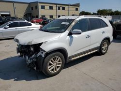 KIA Sorento salvage cars for sale: 2015 KIA Sorento LX