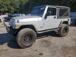 Salvage cars for sale from Copart Austell, GA: 2006 Jeep Wrangler / TJ Unlimited