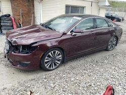 Salvage cars for sale from Copart Northfield, OH: 2017 Lincoln MKZ Select