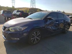 Nissan Maxima salvage cars for sale: 2017 Nissan Maxima 3.5S